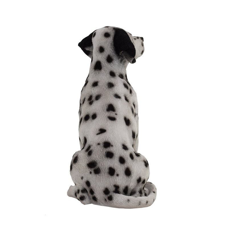 Sitting Dalmatian Dog Statue